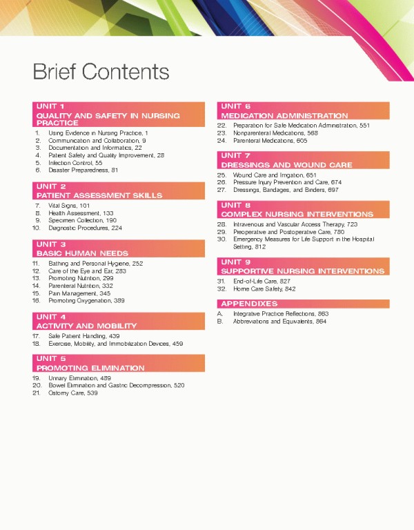 مداخلات پرستاری و مهارت بالینی ویراست هفتم 2020 | NURSING INTERVENTIONS CLINICAL SKILLS 7th Edition