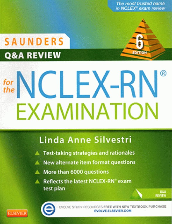 مرور پرسش و پاسخ ساندرز برای آزمون RN ویرایش ششم 2015 | Saunders Q & A Review for the NCLEX-RN® Examination