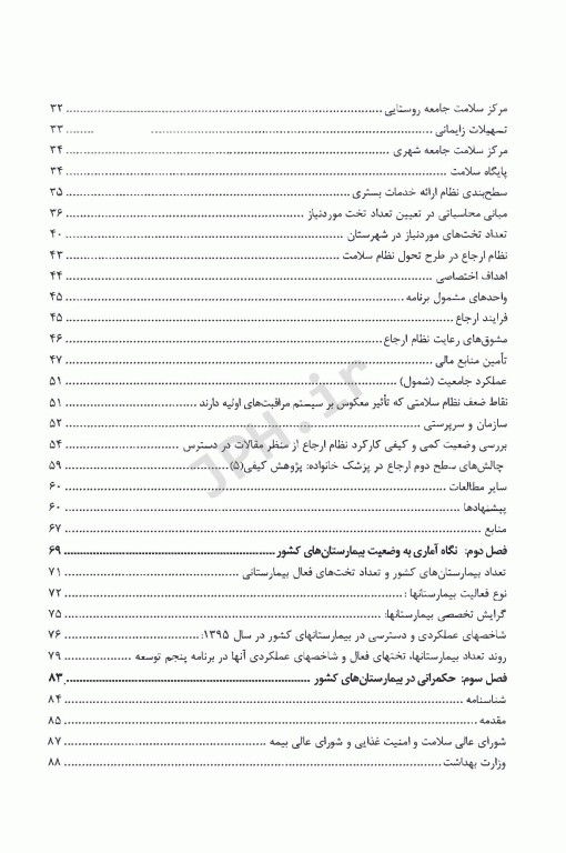 سیمای بیمارستان در نظام سلامت ایران