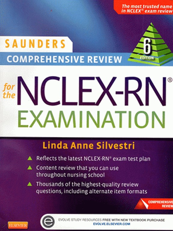 مرور جامع ساندرز برای آزمون RN تمام رنگی | SAUNDERS COMPREHENSIVE REVIEW FOR THE NCLEX-RN 2014