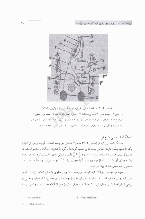کرم‌شناسی دامپزشکی جلد اول ترماتودها