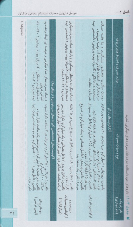 فارماکولوژی برای پرستاران با رویکرد فرآیند پرستاری در بیماری‌های مزمن