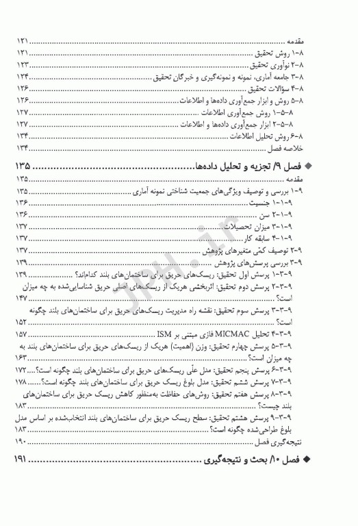 طراحی مدل بلوغ ریسک حریق برای ساختمان‌های بلند
