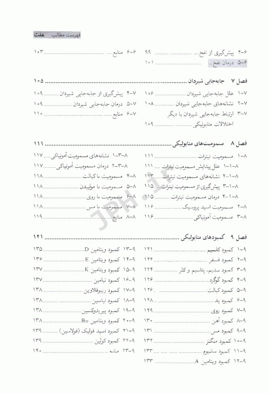 ناهنجاری‌های متابولیکی در گاوهای شیری