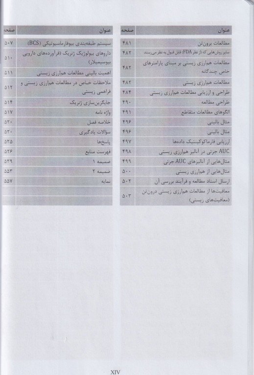 بیوفارماسی و فارماکوکینتیک کاربردی