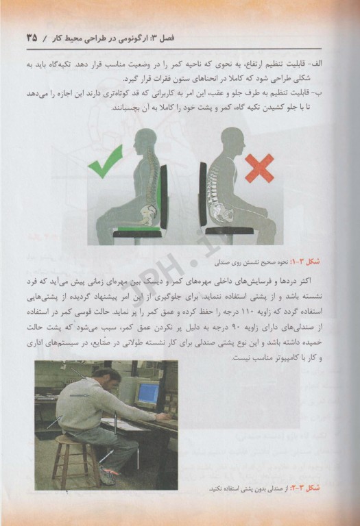 ارگونومی در محیط کار