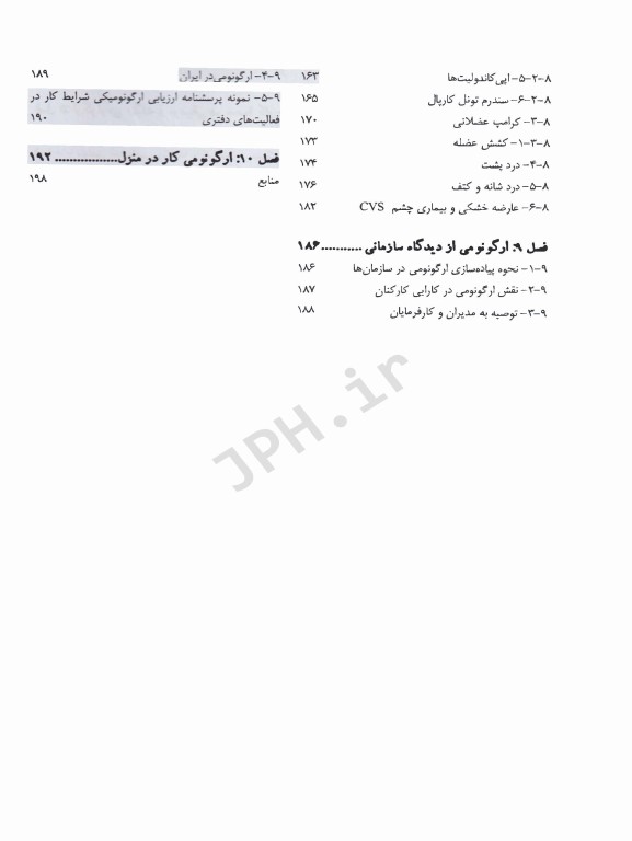 ارگونومی در محیط کار