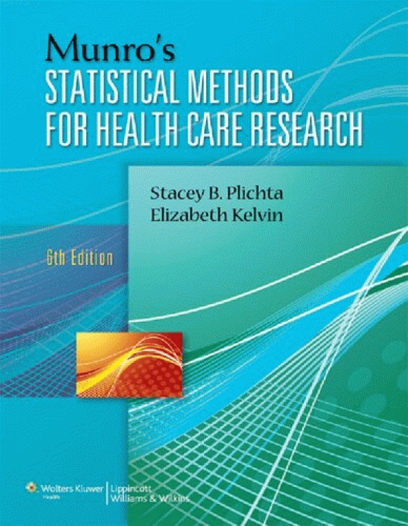 روش‌های آماری در پژوهش مراقبت‌های بهداشتی مونرو | Munro’s Statical Methods for Health Care Reasearch