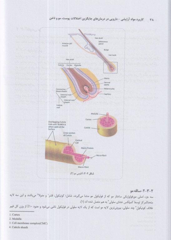 کاربرد مواد آرایشی دارویی در درمان‌های جایگزین اختلالات پوست، مو و ناخن