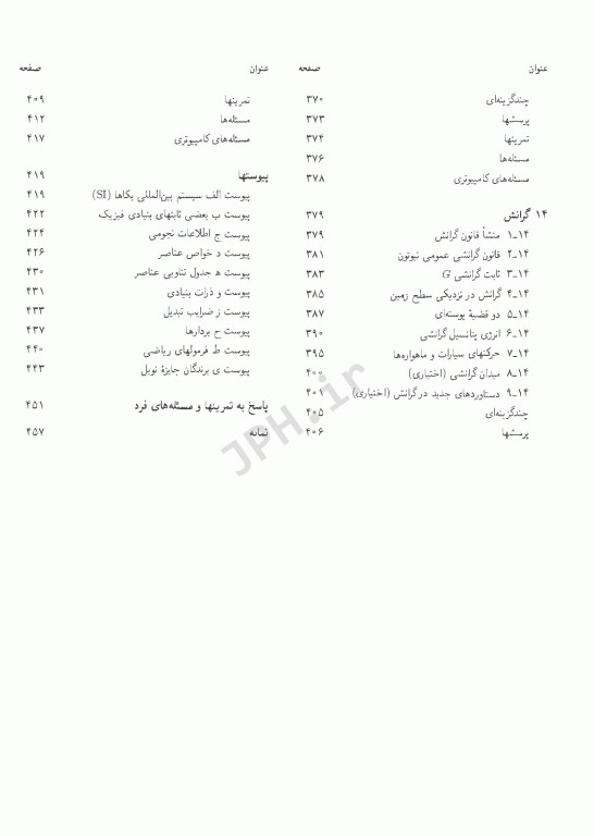 فیزیک هالیدی جلد اول