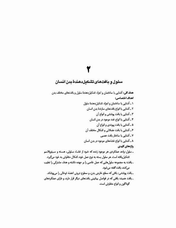 آناتومی انسان (برای دانشجویان رشته تربیت‌بدنی)