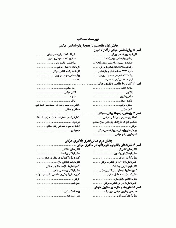 مبانی و کاربرد یادگیری حرکتی