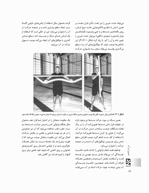 تمرین در آب (آب درمانی)