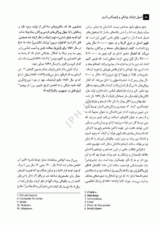 خلاصه QR اصول ژنتیک پزشکی و ژنومیکس امری 2022