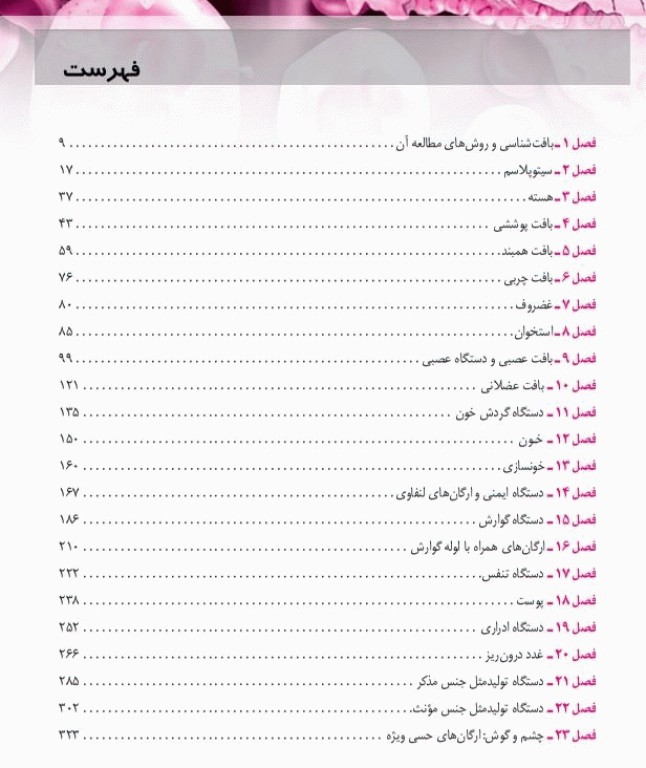 خلاصه QRS بافت‌شناسی پایه جان‌کوئیرا 2024
