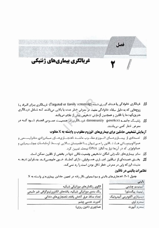 نکات داغ دوجلدی AGK ژنتیک انسانی