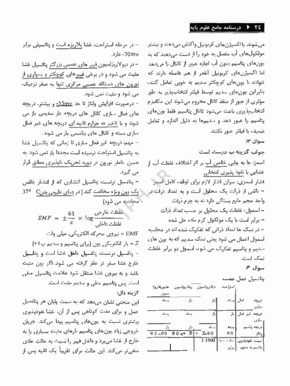 آزمون جامع علوم پایه پزشکی و دندانپزشکی شهریور 1404
