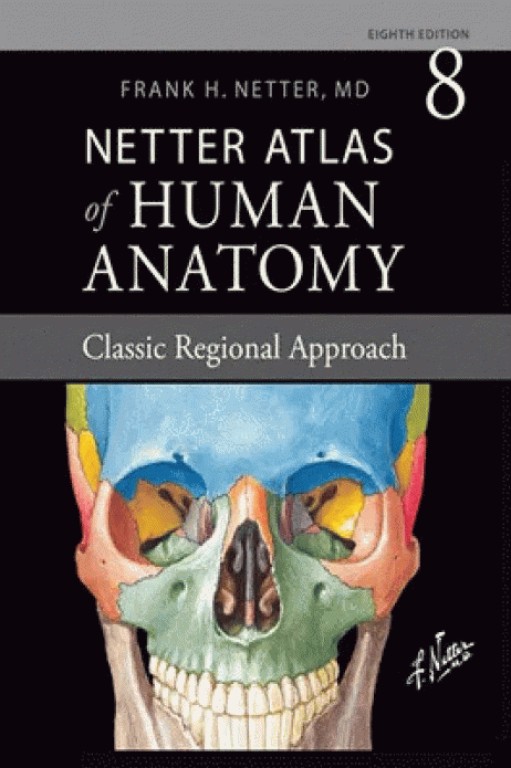 اطلس آناتومی نتر ویرایش هشتم 2023 | Atlas of Human Anatomy Netter