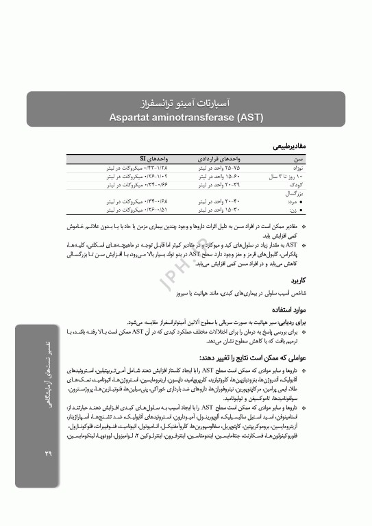 تفسیر تست‌های آزمایشگاهی ویراست دوم