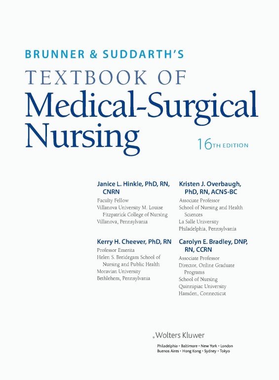 پرستاری داخلی جراحی برونر و سودارث 2026 | Brunner & Suddarth's Textbook of Medical-Surgical Nursing