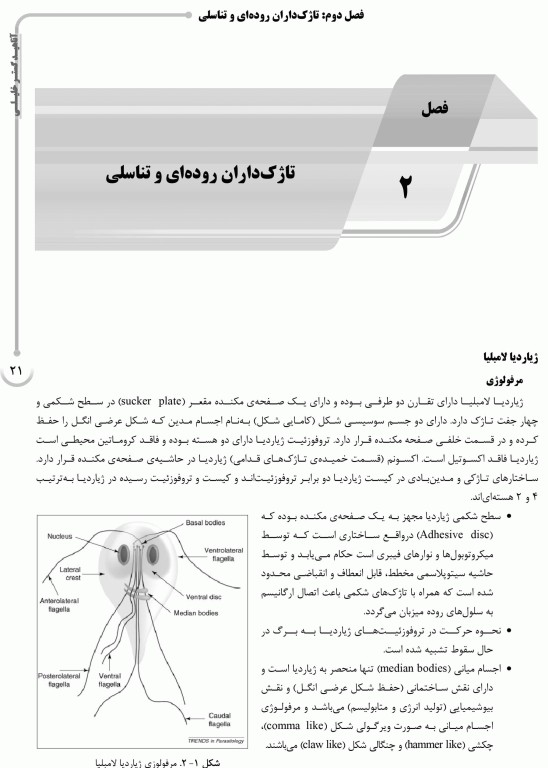 درسنامه AGK انگل‌شناسی تخصصی (تک یاخته‌شناسی و کرم‌ شناسی)