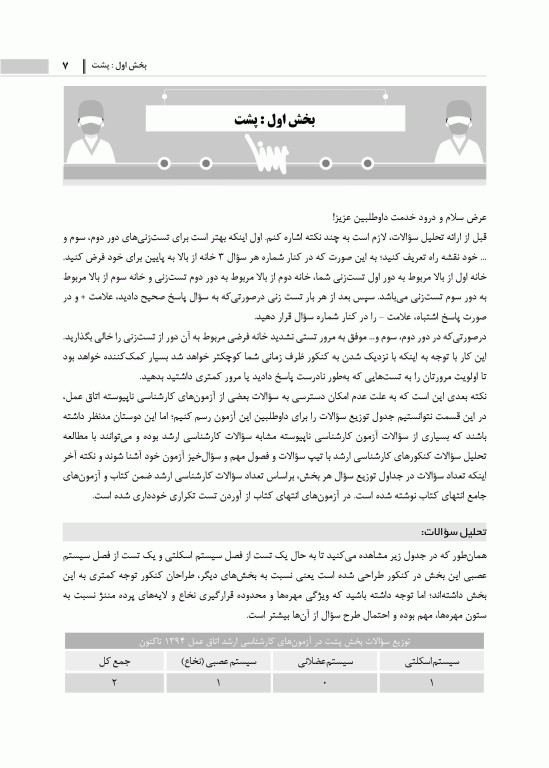 گنجینه جامع سوالات آناتومی اتاق عمل