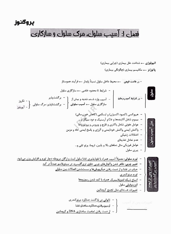 درسنامه پروگنوز علوم پایه دندان‌پزشکی آسیب‌شناسی 1404