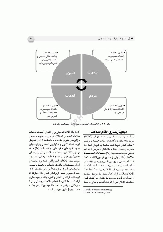 اینفورماتیک سلامت عمومی پیاده‌سازی و راهبری در کشورها یا مناطق کم‌برخوردار