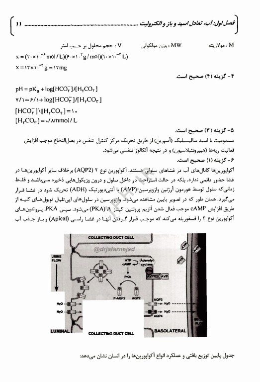 گنجینه جامع و طبقه‌بندی شده بیوشیمی دکتر اکبر جعفرنژاد جلد دوم