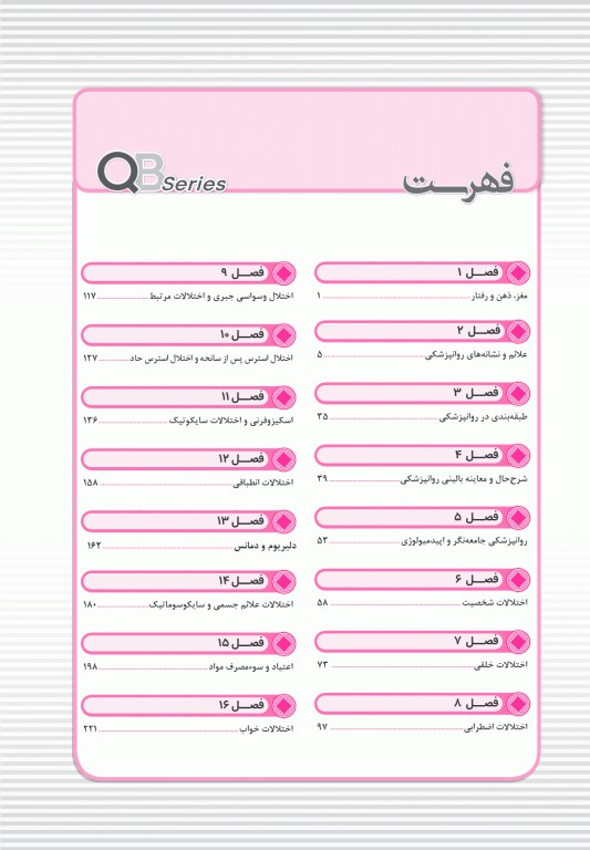 آزمون‌های تمرینی QB روانپزشکی تالیف دکتر کامران احمدی