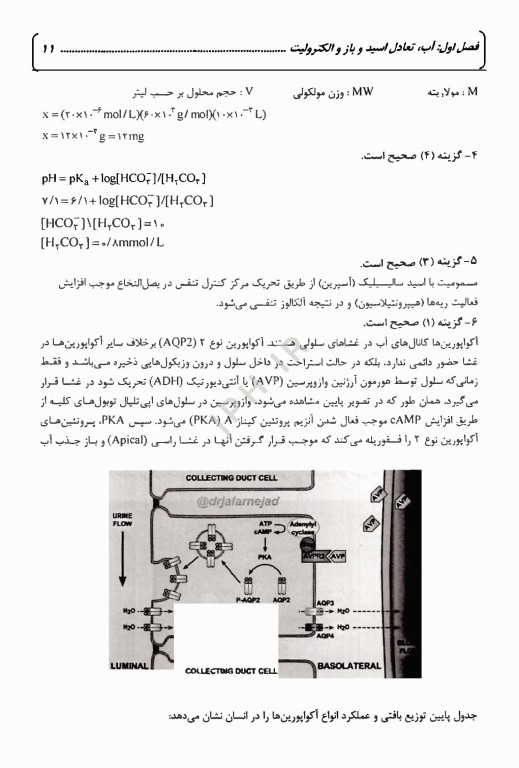 گنجینه جامع و طبقه‌بندی شده بیوشیمی دکتر اکبر جعفرنژاد جلد دوم