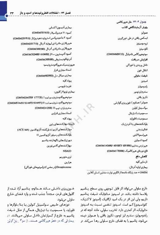طب کودکان نلسون 2025 بیماری‌های کلیه آب و الکترولیت اورولوژی ژنیکولوژی