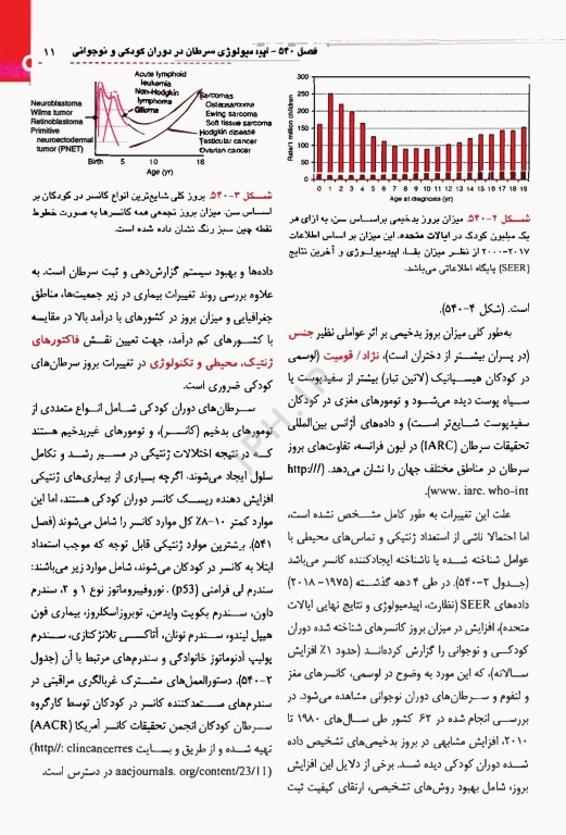 طب کودکان نلسون 2025 بیماری‌های انکولوژی