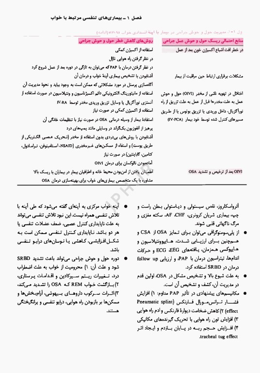 بیهوشی و بیماری‌های همراه کواگزیست 2022 جلد اول