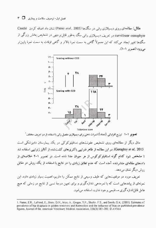 اپیدمیولوژی بالینی کاربردی برای دامپزشکان