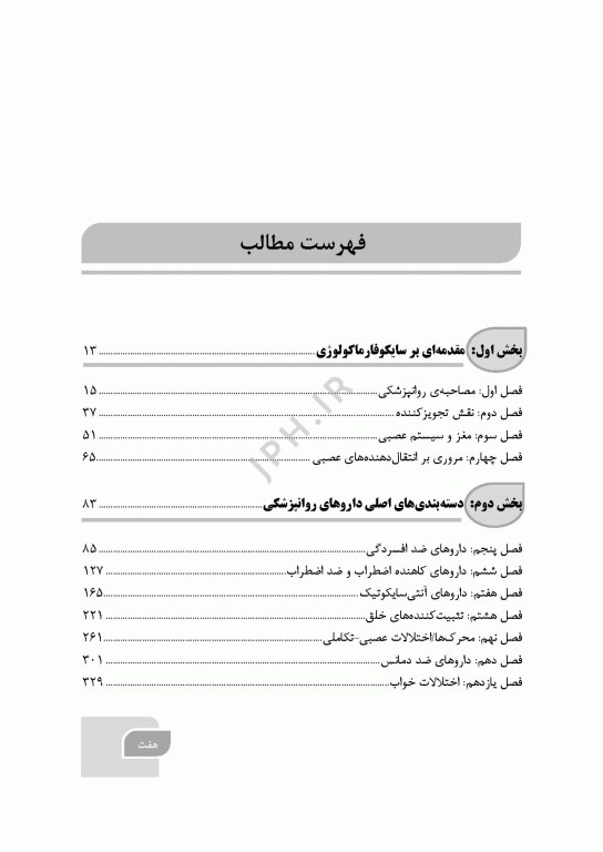 گام‌های سریع پیرامون سایکوفارماکولوژی برای بالینگران سلامت روان