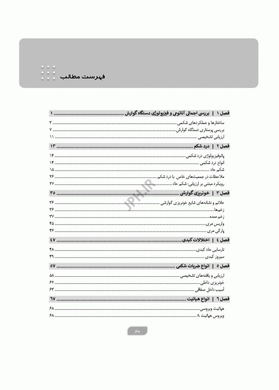 پرستاری در اورژانس‌های گوارش