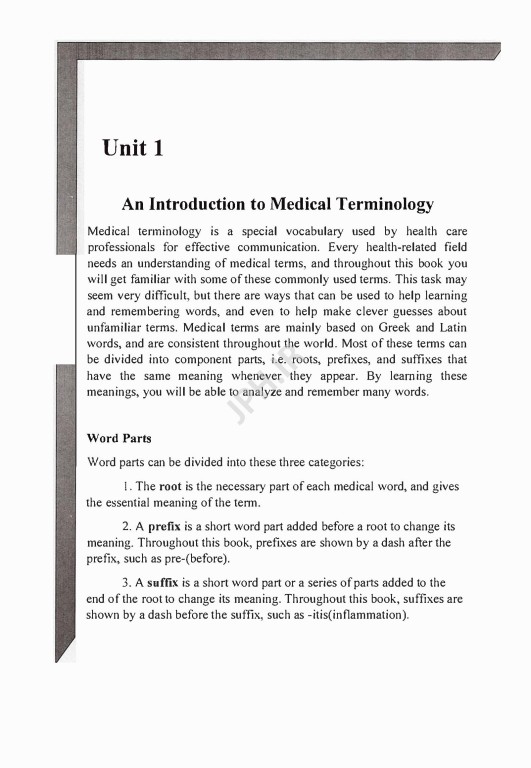 Medical Terminology made easy