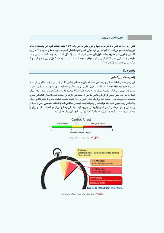 مدیریت احیای قلبی ریوی رویکردی گام به گام در مسیر مراقبت از احیا تا مرگ مغزی