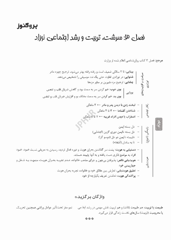 درسنامه پروگنوز علوم پایه دندانپزشکی روان‌شناسی 1405