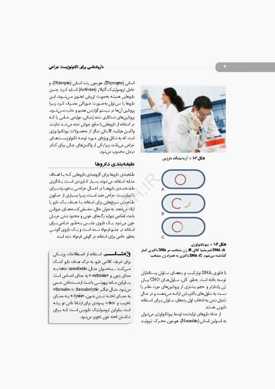 داروشناسی برای تکنولوژیست جراحی