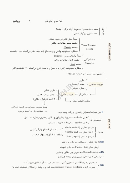 درسنامه پروگنوز علوم پایه دندان‌پزشکی علوم تشریح 1405