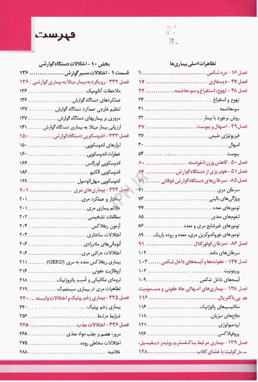 اصول طب داخلی هاریسون 2025 گوارش