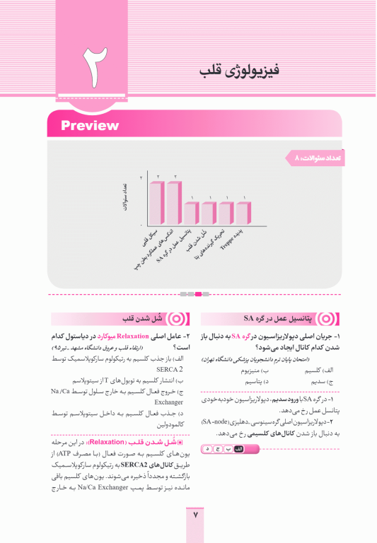 آزمون‌های تمرینی QB قلب و عروق تالیف دکتر کامران احمدی