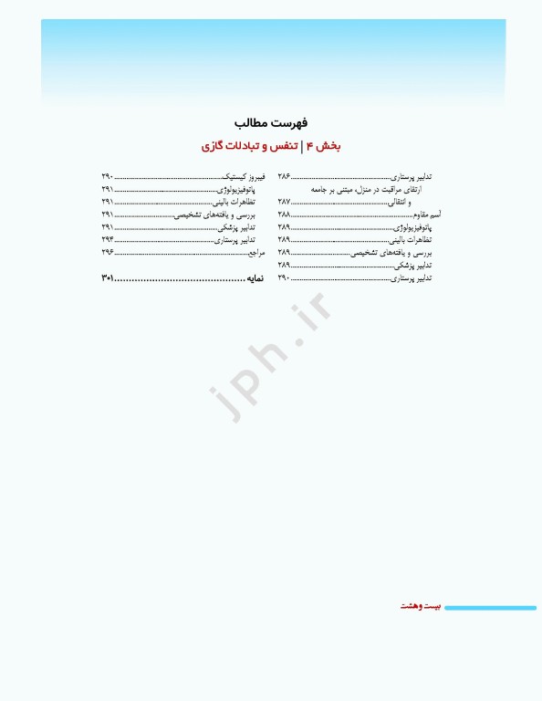 پرستاری داخلی جراحی برونر و سودارث 2026 جلد4 تنفس و تبادلات گازی