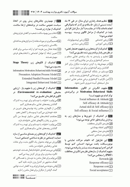 جعبه سیاه دکتری آموزش بهداشت و ارتقا سلامت