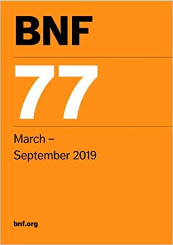 BNF 77 (British National Formulary) 2019