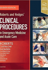 روش بالینی در طب اورژانس و مراقبت حاد رابرت و هجز 2018 | Roberts and Hedges’ Clinical Procedures in Emergency Medicine and Acute Care